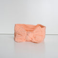 Peach cable headwrap