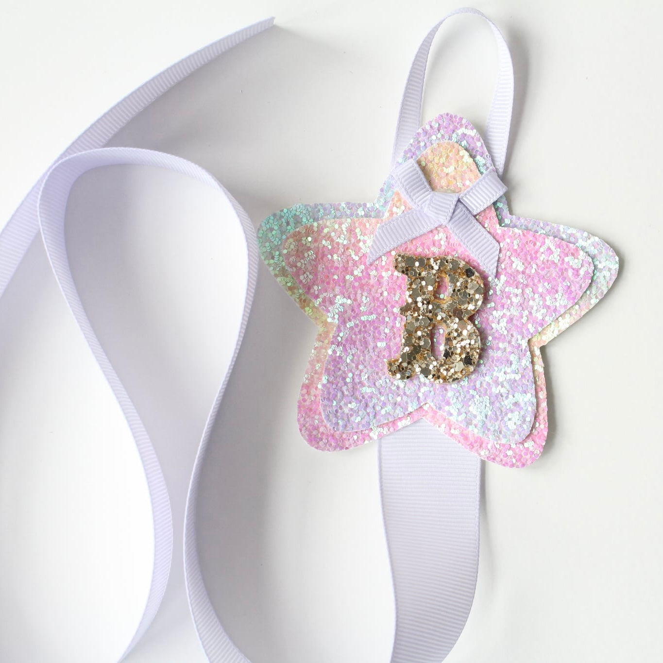 Star clip holder - Rainbow