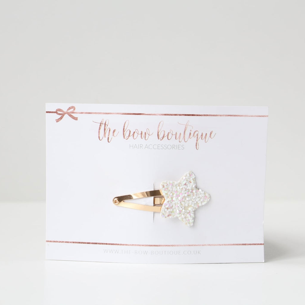 My first glitter star snappy clips | 21 Colours