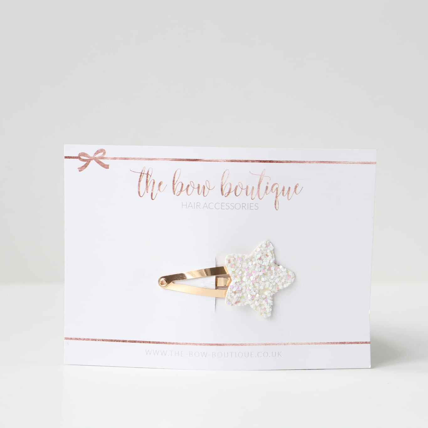 My first glitter star snappy clips | 21 Colours