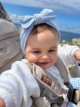 Load image into Gallery viewer, Blue cable headwrap