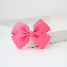 Load image into Gallery viewer, Double pinch ribbon bows 32 colours