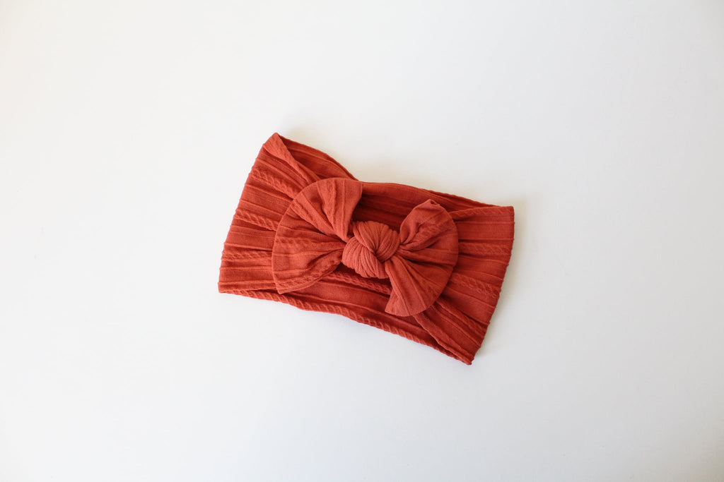 Rust cable headwrap