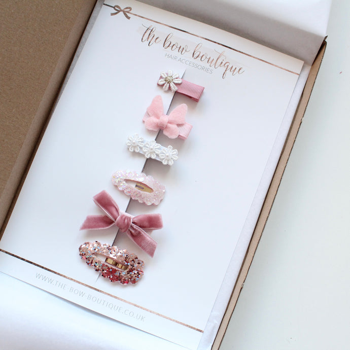 My first pinks clip set