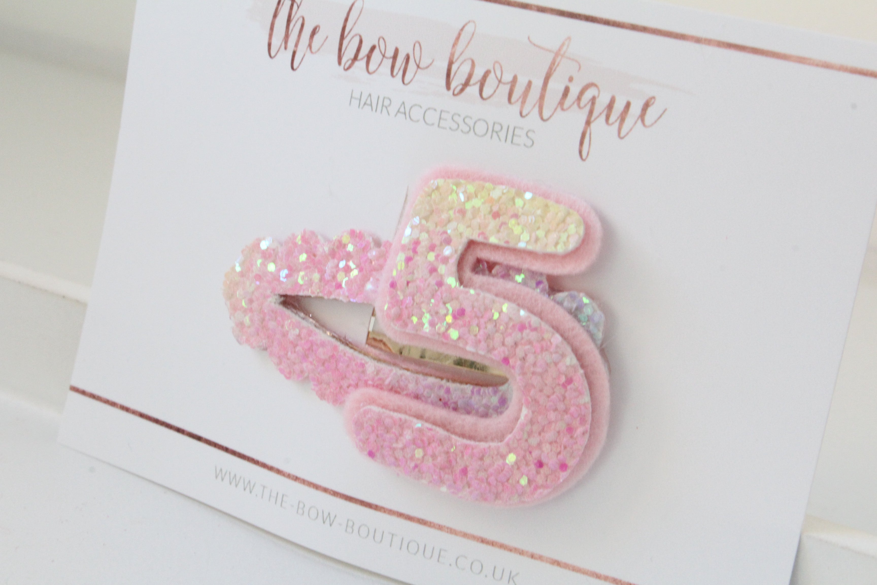 Birthday snappy clip | Pastel rainbow