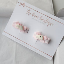 Load image into Gallery viewer, My first pigtail clip set - Cloud