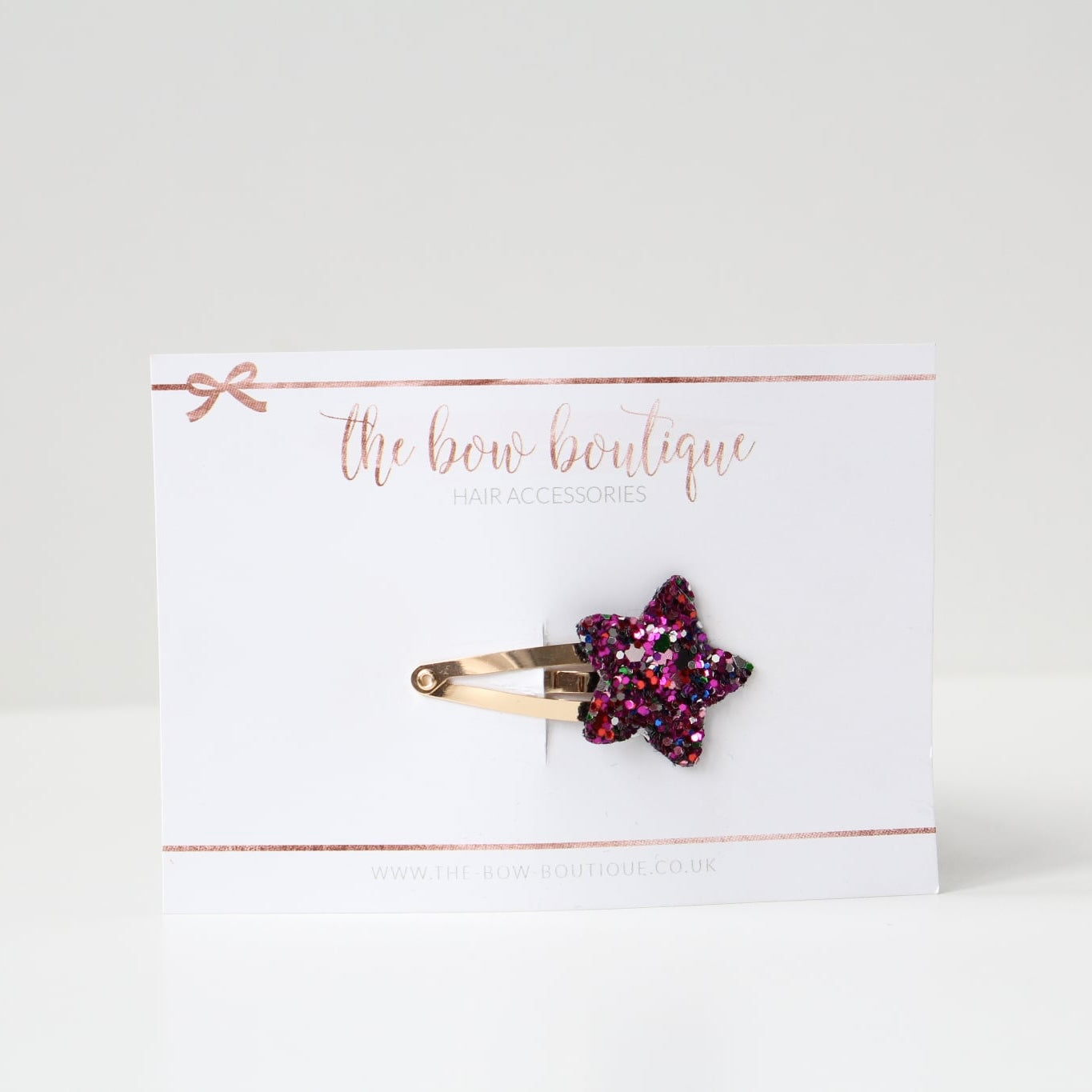 My first glitter star snappy clips | 21 Colours