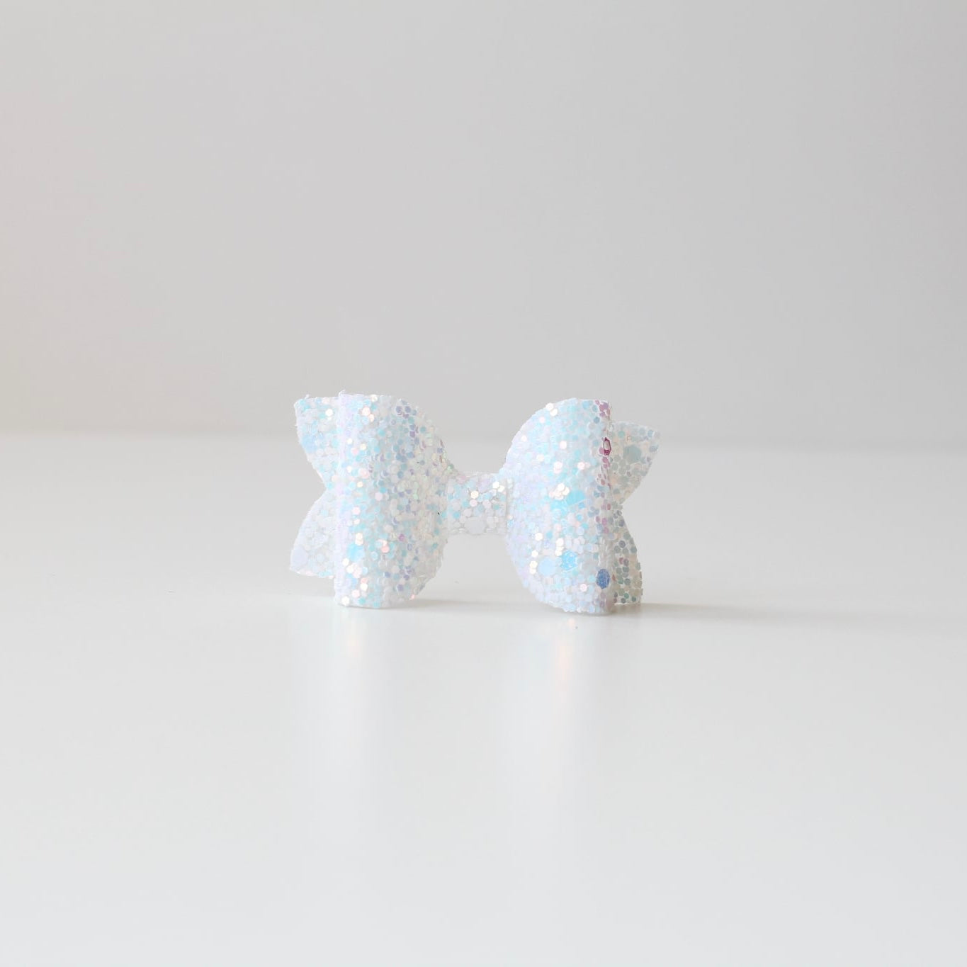 Mini deluxe glitter bows | 22 Colours | Clip, headband or bobble