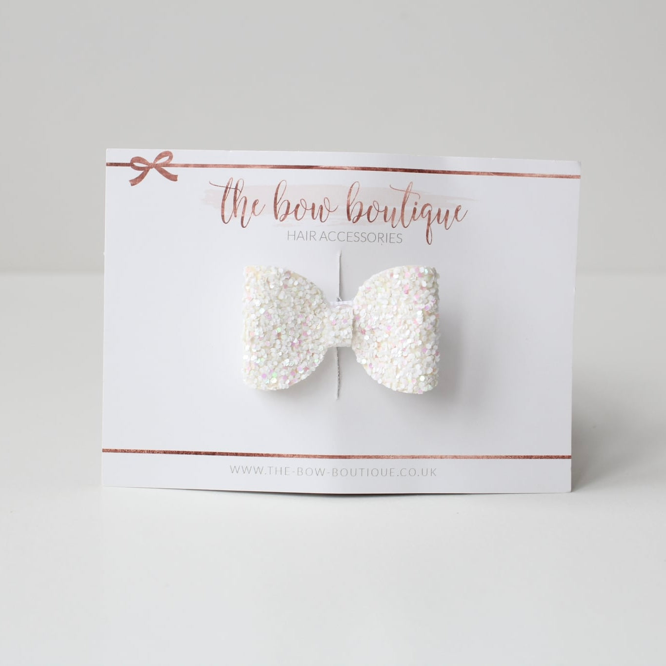 Mini glitter bows | 22 Colours | Clip or bobble