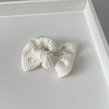 Load image into Gallery viewer, Petite jersey ribbed knot bows - (20 Colours)