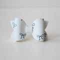Blue bow medium deluxe bows