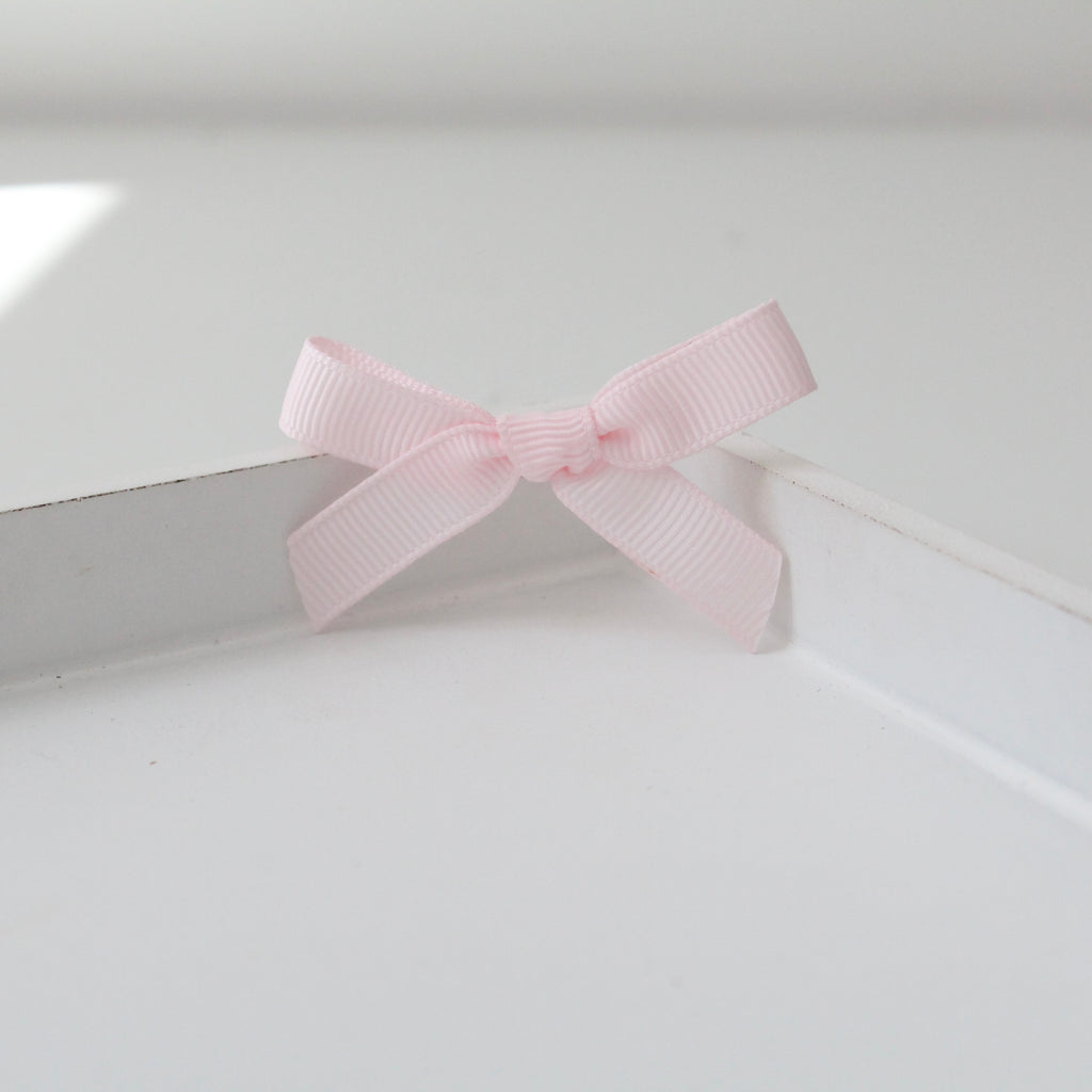 Hand tied ribbon bow clips | 41 Colours