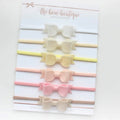 My first year small bow headbands