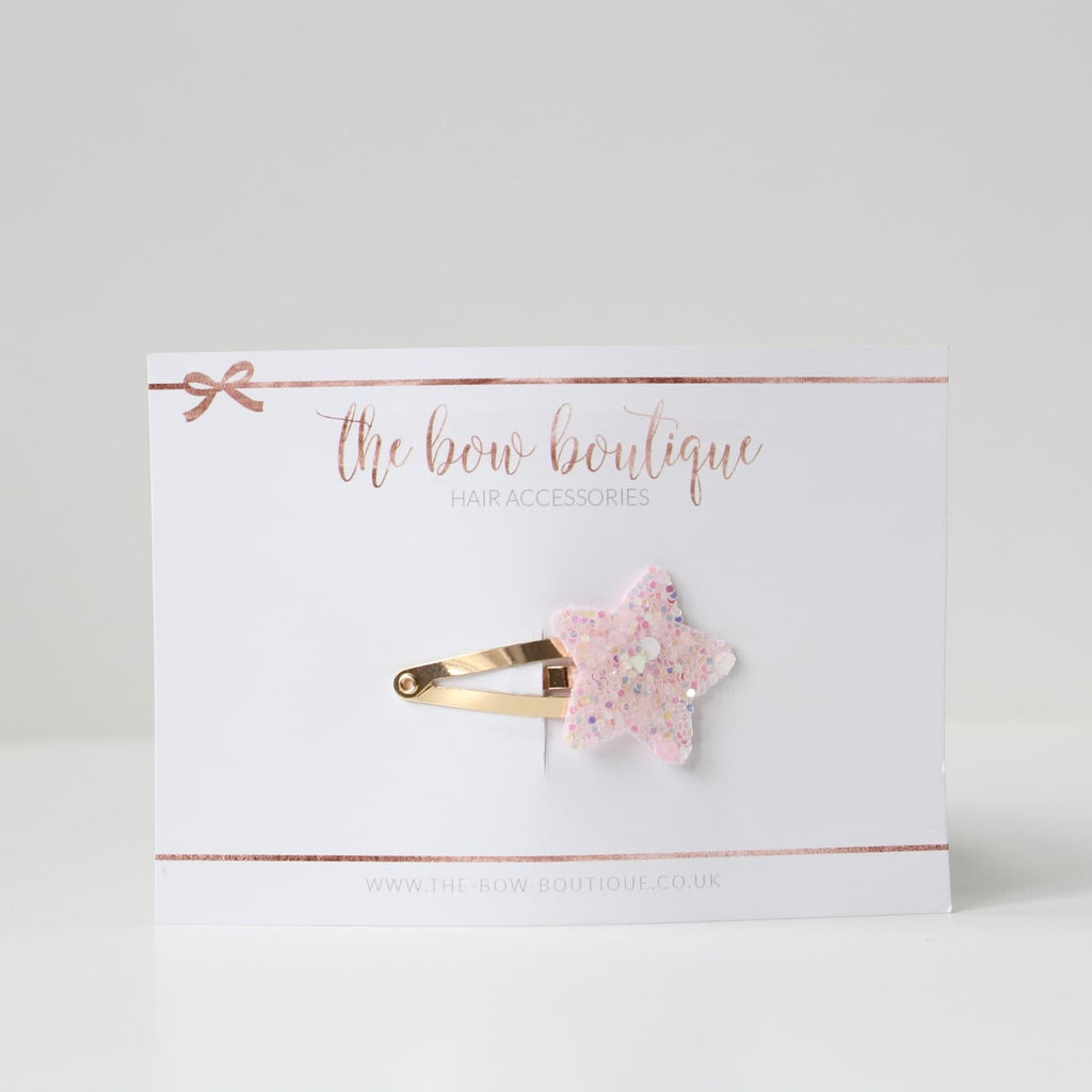 My first glitter star snappy clips | 21 Colours