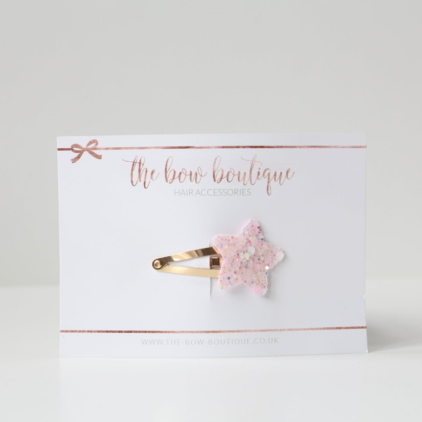 My first glitter star snappy clips | 21 Colours