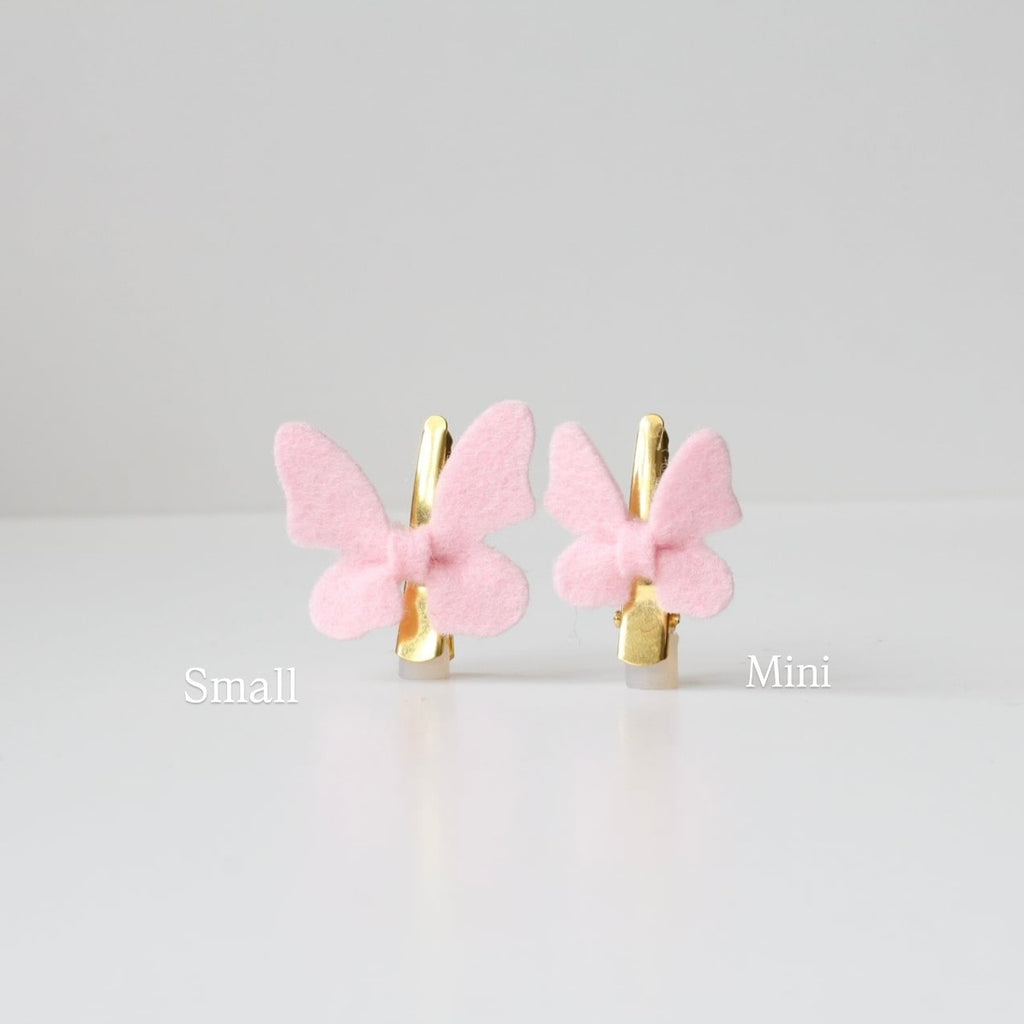 Felt butterflys | 26 Colours | 2 Sizes | Clip or headband