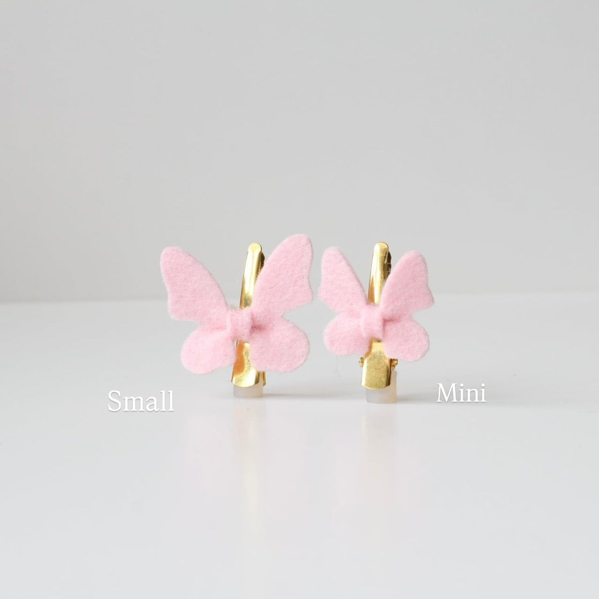 Felt butterflys | 26 Colours | 2 Sizes | Clip or headband