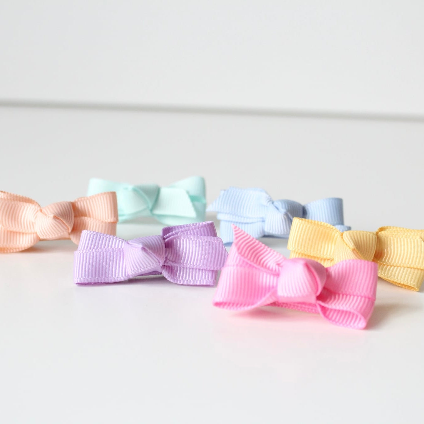 Mini bow clips | 41 Colours