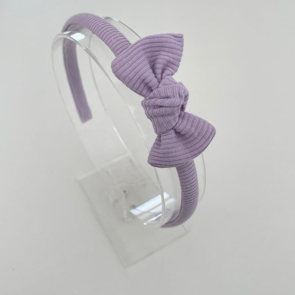 Ribbed knot Alice headband | 23 colours