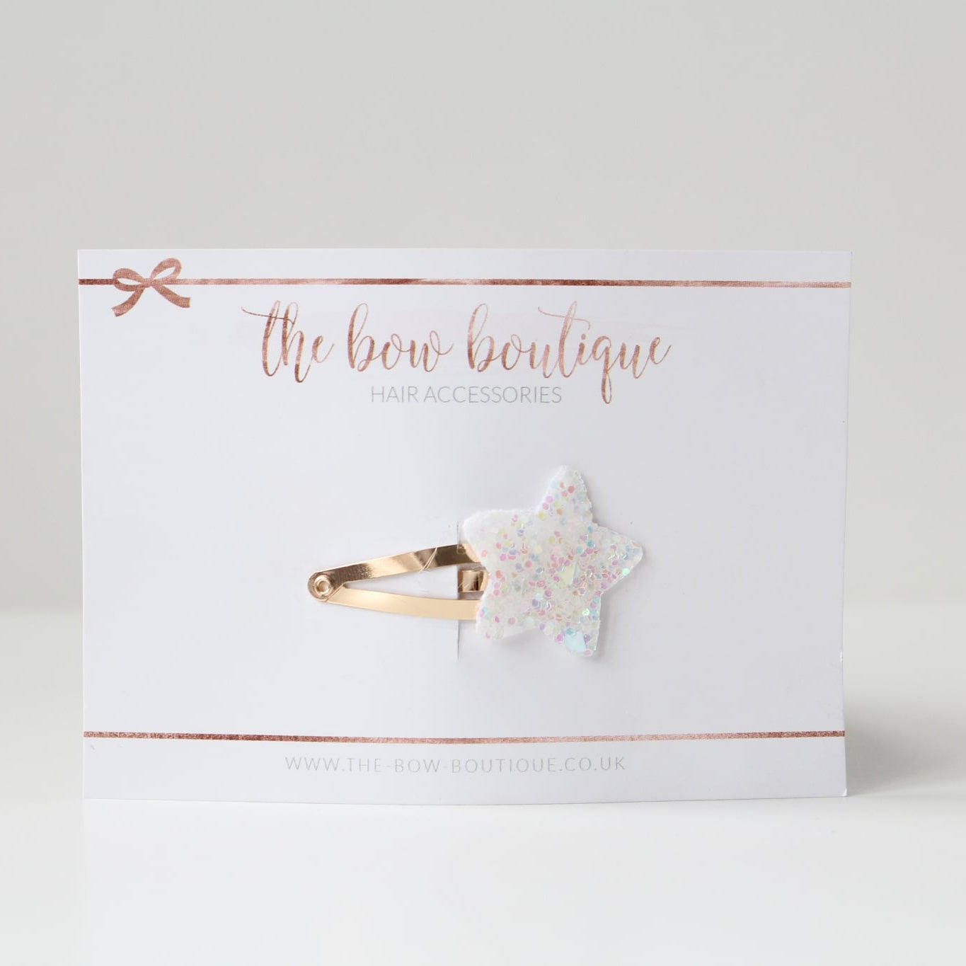 My first glitter star snappy clips | 21 Colours