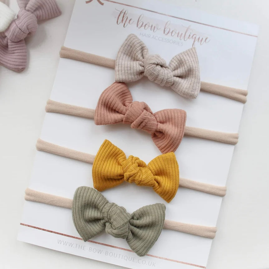 The luxury jersey headband set