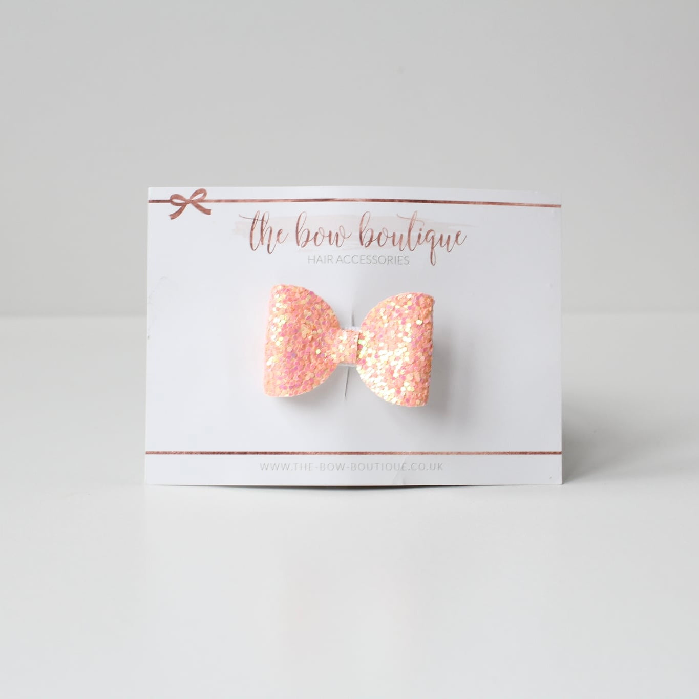 Mini glitter bows | 22 Colours | Clip or bobble