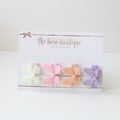 Felt butterfly set 4 | Clips or bobbles