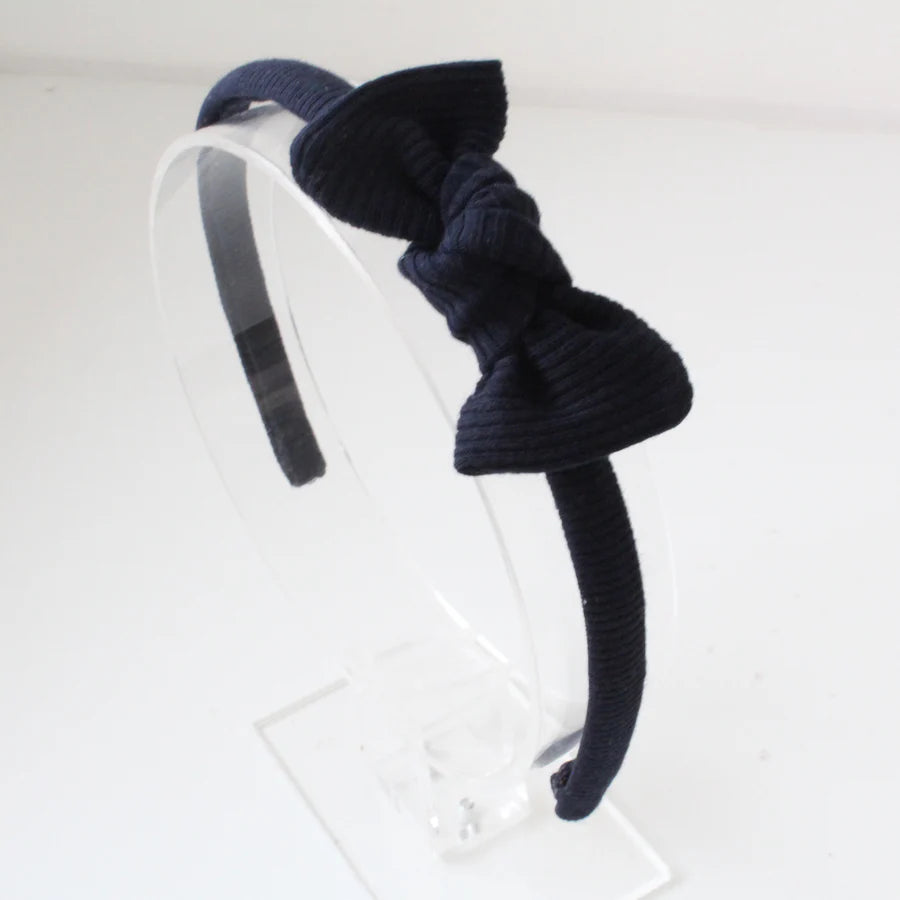 Ribbed knot Alice headband | 23 colours