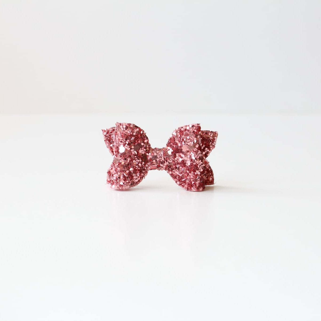 Mini deluxe glitter bows | 22 Colours | Clip, headband or bobble