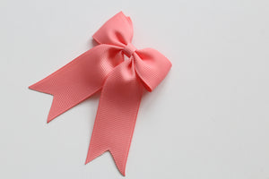 Tail pinch ribbon bows 33 colours