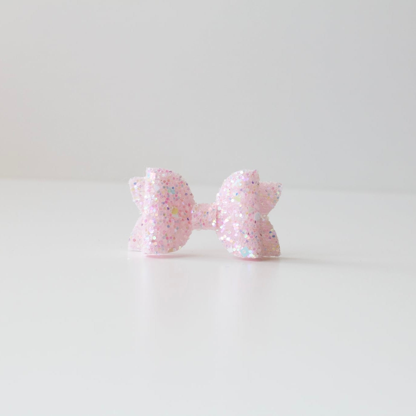Mini deluxe glitter bows | 22 Colours | Clip, headband or bobble