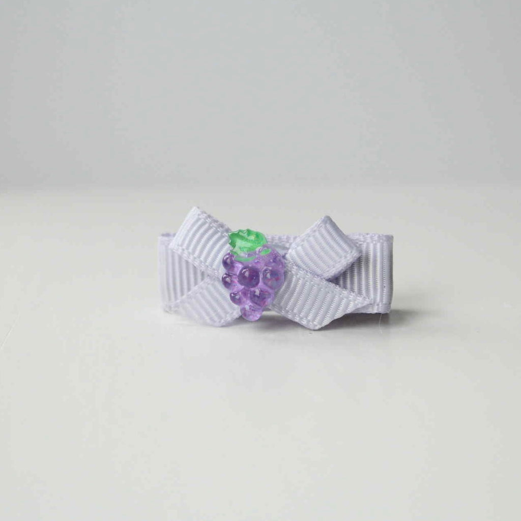 My first fruit ribbon bows | 9 Colours | Clip or headband
