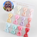 Pet collection | Summer set of 12 pinch bows | Clips or bobbles.
