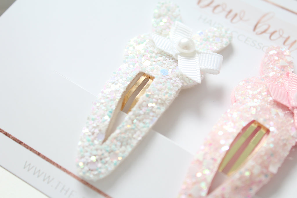 Bunny snappy clips - Easter