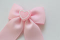 Sugar heart tail ribbon bows | Clip or bobble