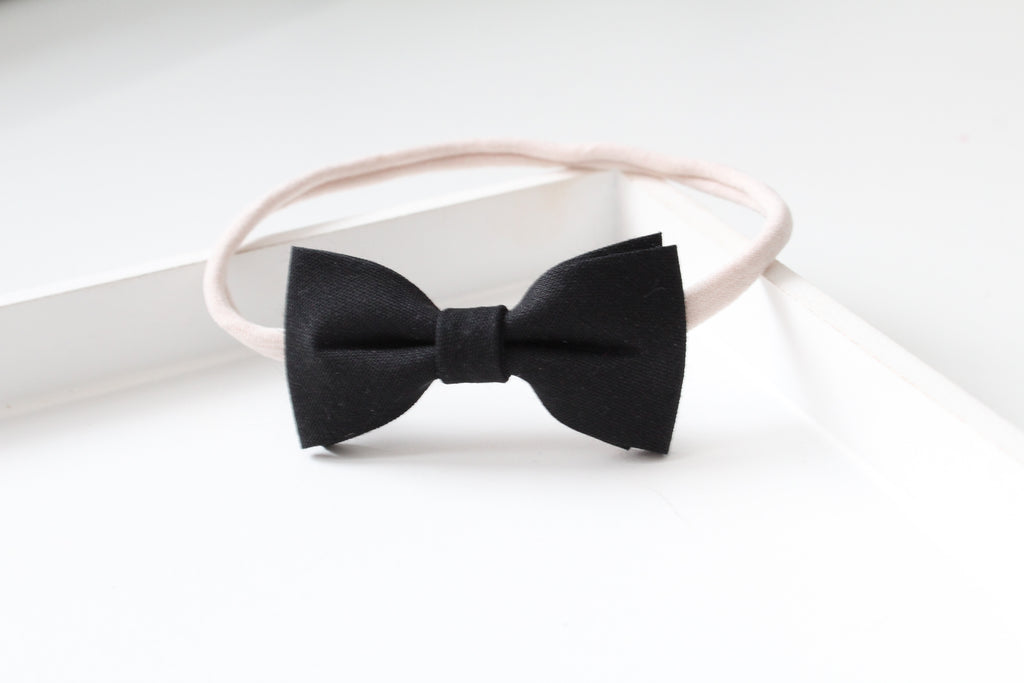 Cotton pinch bows | 23 Colours Clip or headband