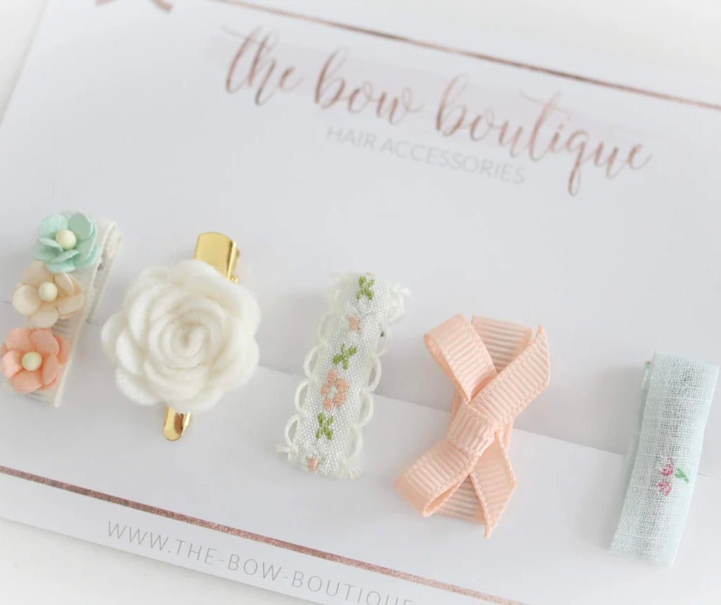 Mini clip set