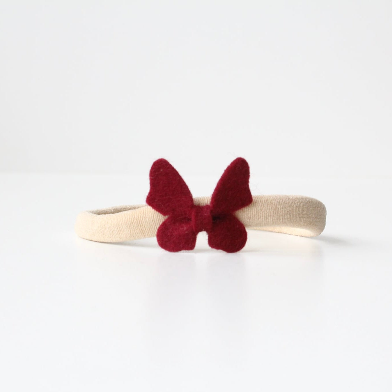 Felt butterflys | 26 Colours | 2 Sizes | Clip or headband