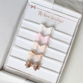 Mini baby glitter headband set