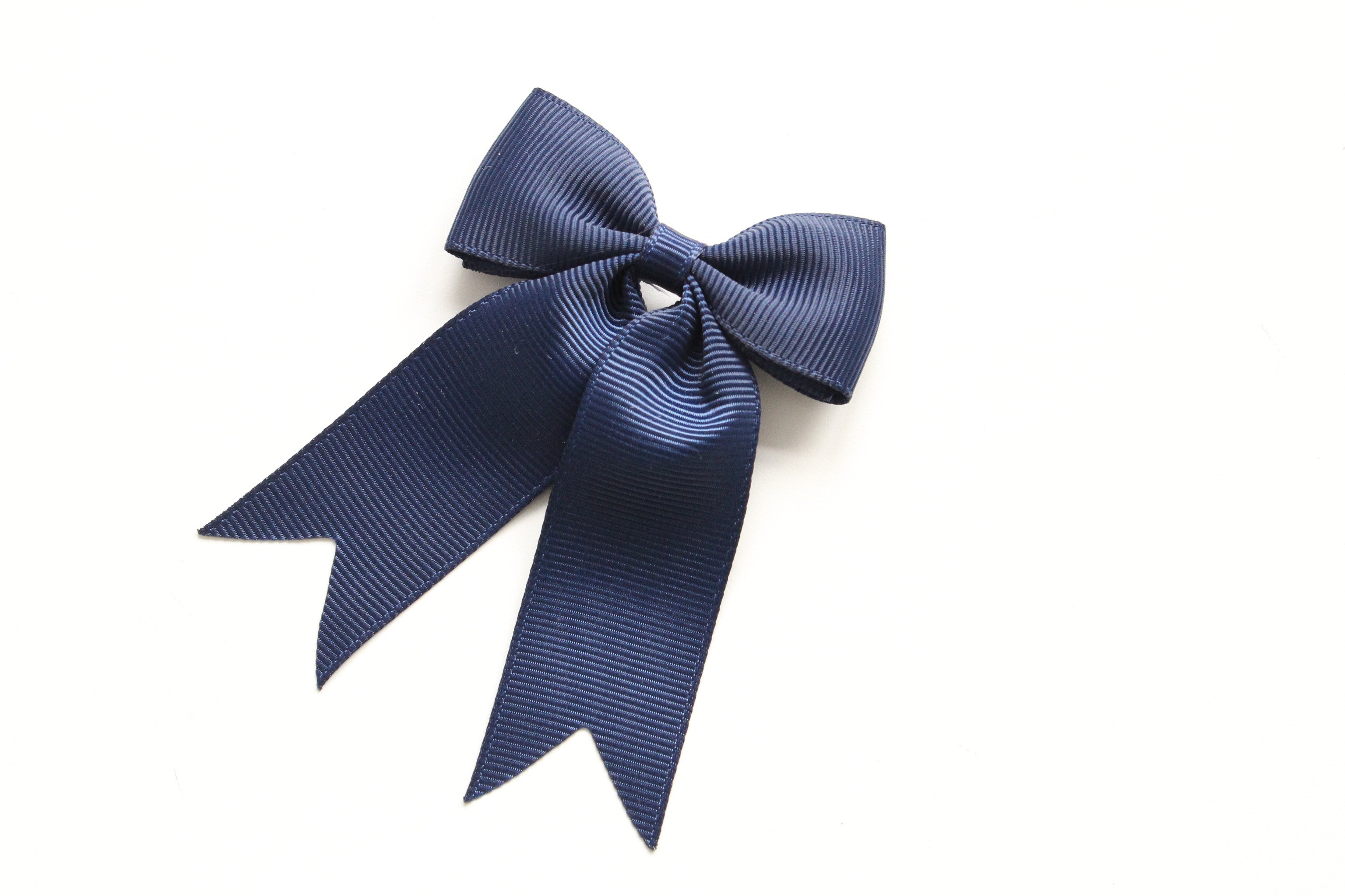 Personalised tail pinch ribbon bows | 33 colours