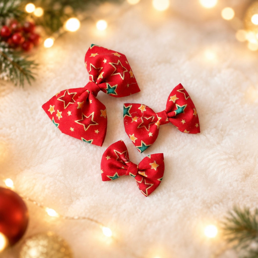 Cottage star bow | 3 Sizes | Clip or headband (Copy)