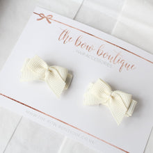 Load image into Gallery viewer, Darling petite pigtail sets - Cream