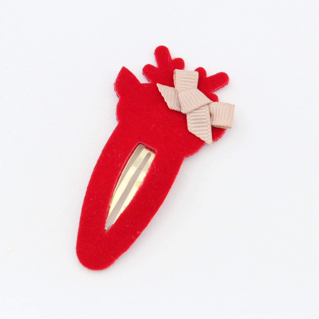Christmas reindeer snappy clip