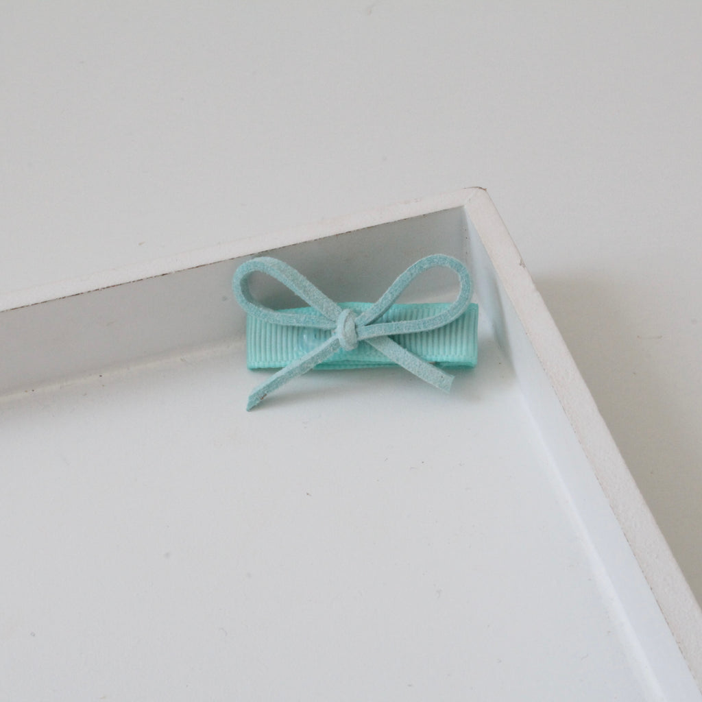 Suede bows | 17 colours
