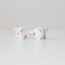 Load image into Gallery viewer, Pink floral rose small bows