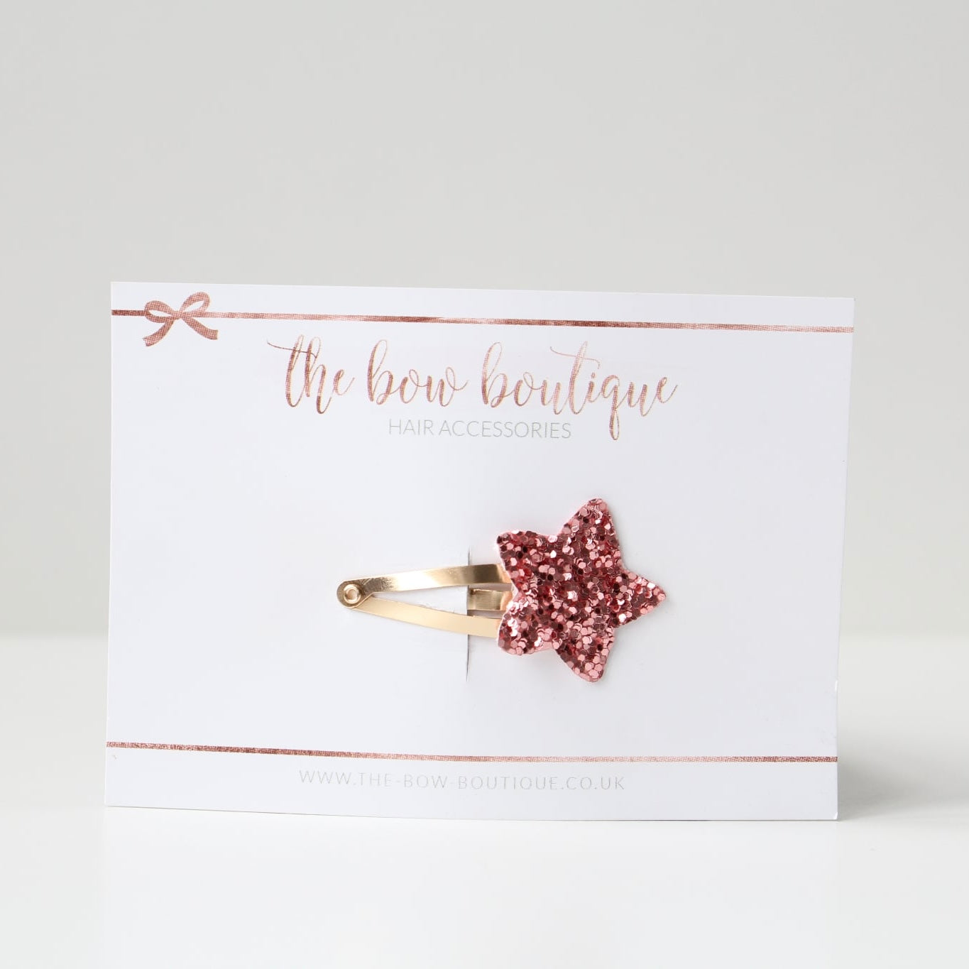 My first glitter star snappy clips | 21 Colours