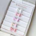 Mini baby glitter headband set