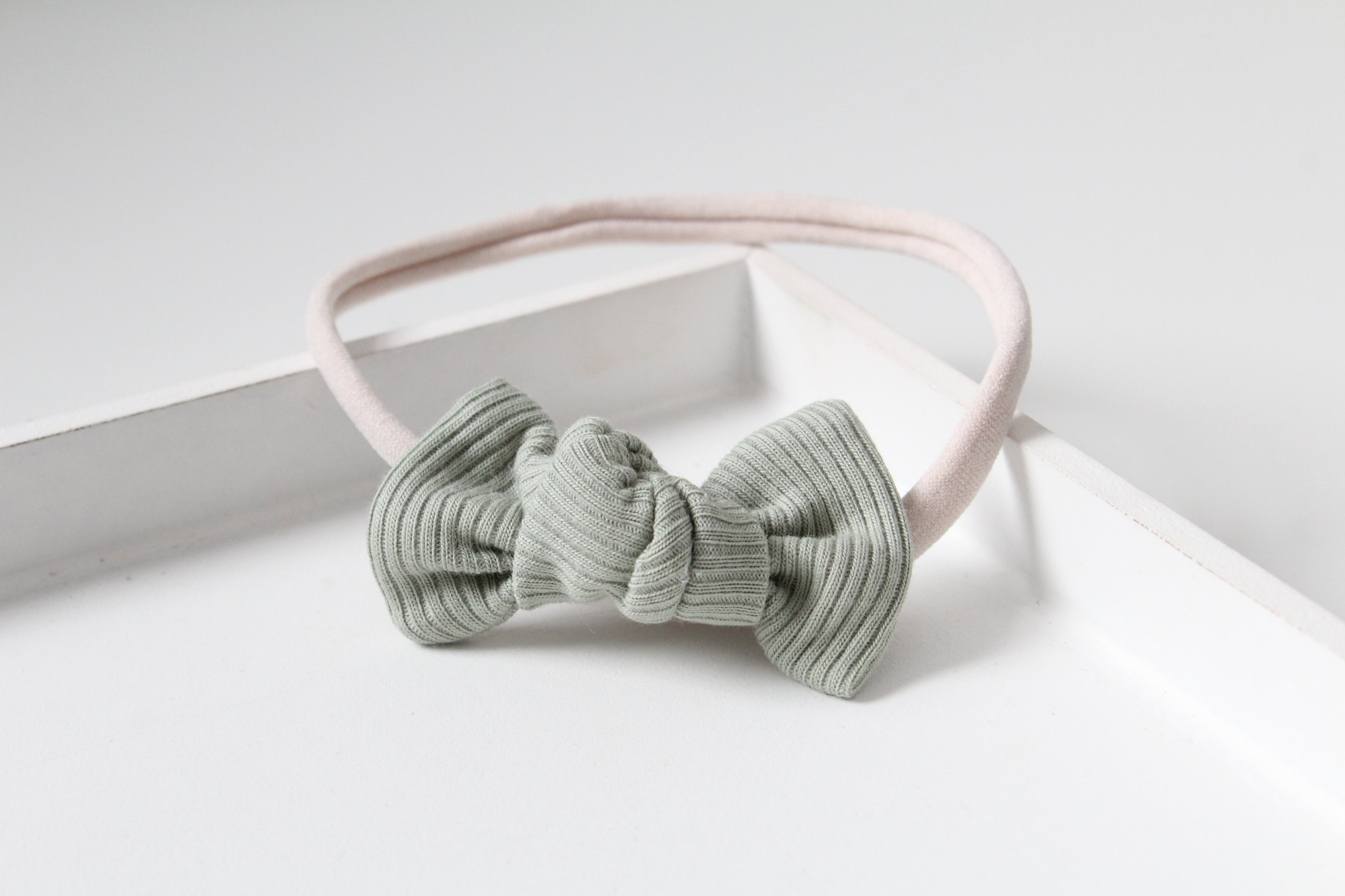 Jersey ribbed knot bows | 20 Colours