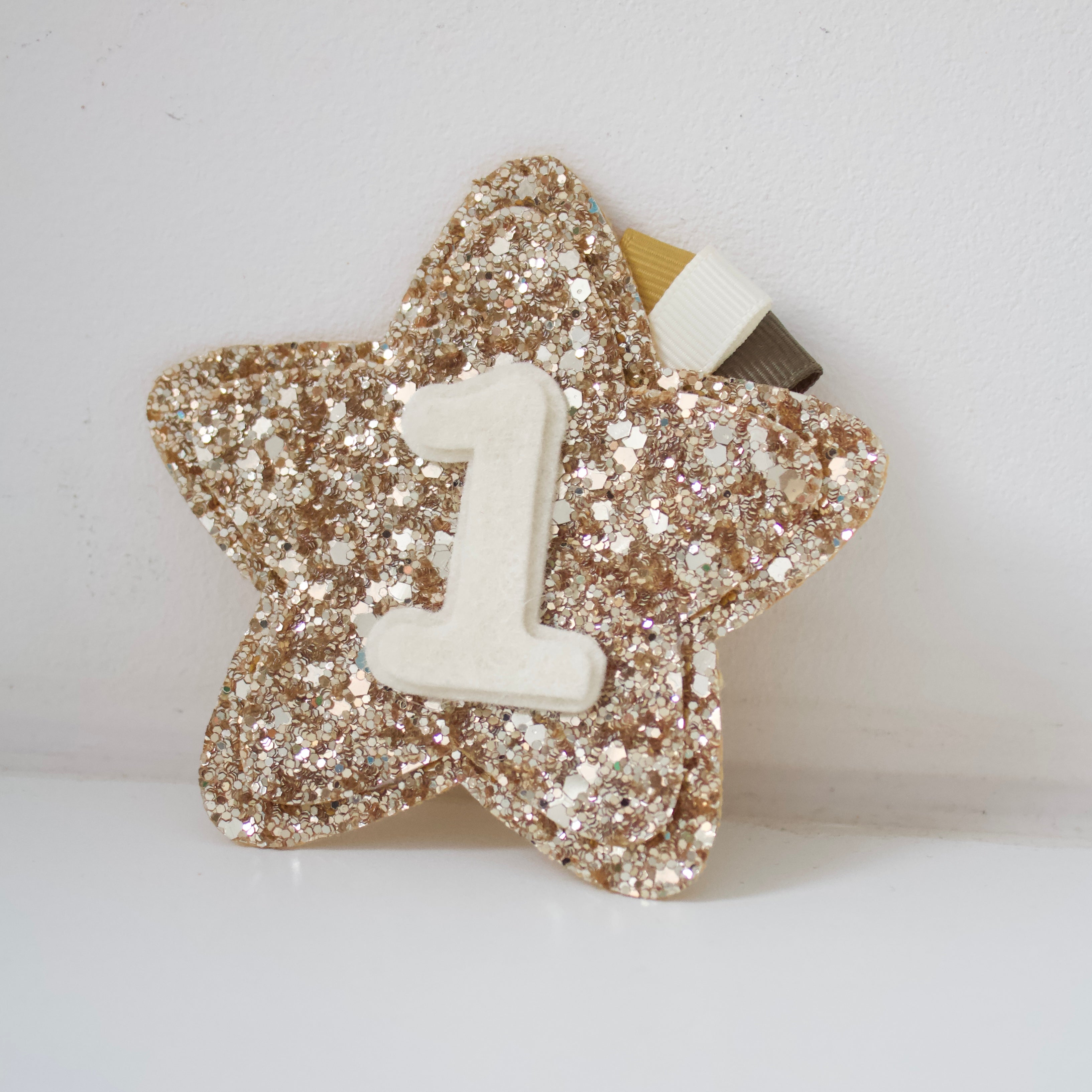 Birthday star | Clip, headband or badge