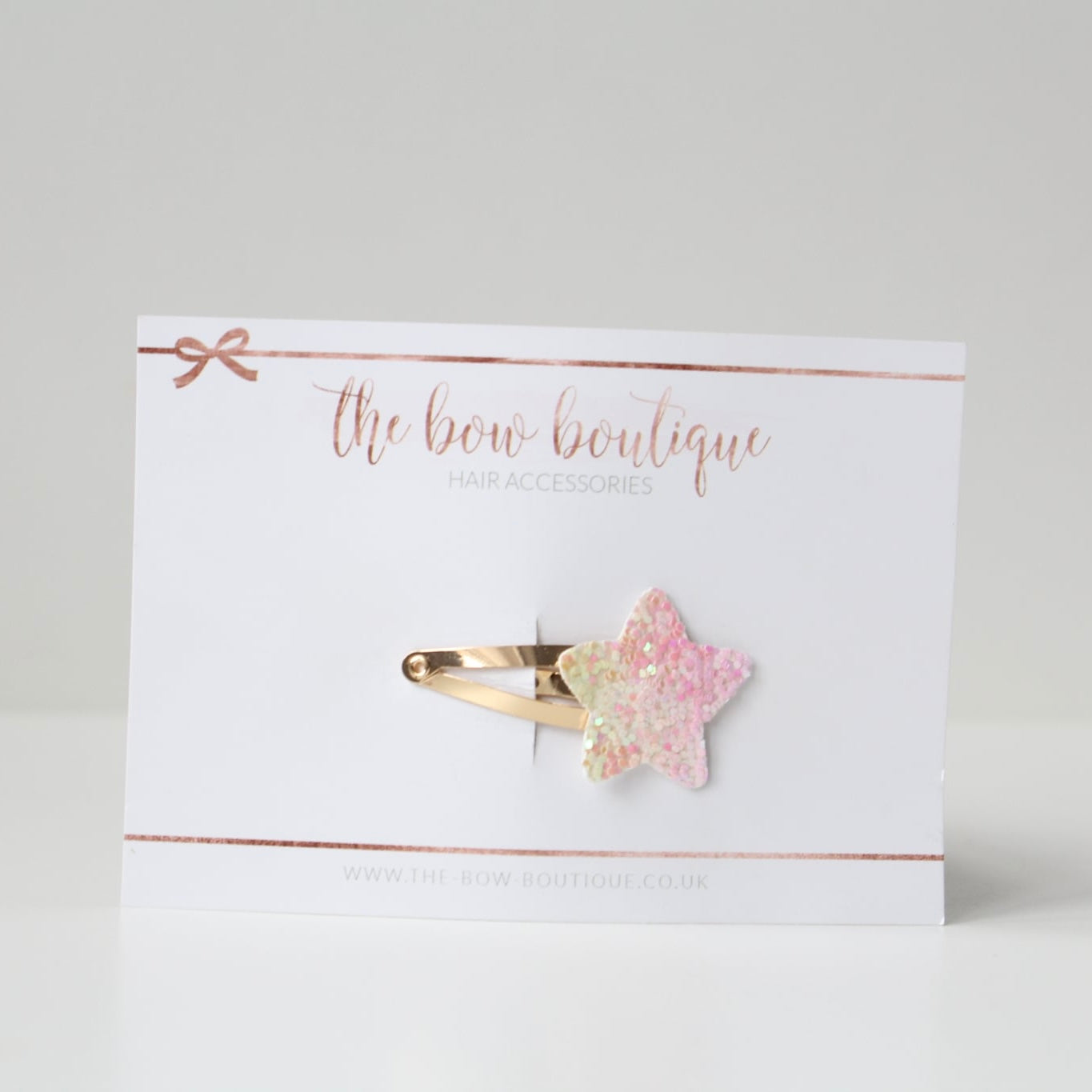 My first glitter star snappy clips | 21 Colours